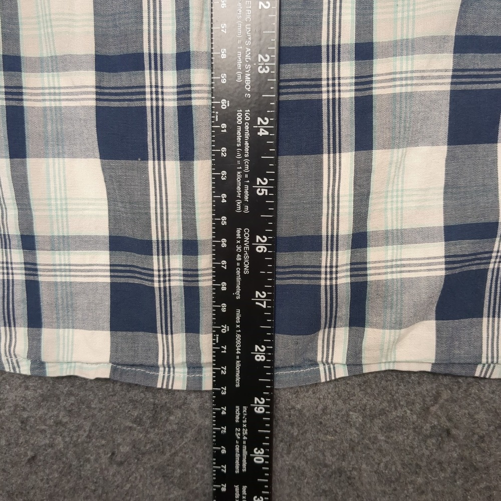 Columbia Mens Regular Fit Plaid Short Sleeve Button Down Shirt Size‎ M - Picture 8 of 11